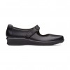 Clarks - Hope Henley Black Leather